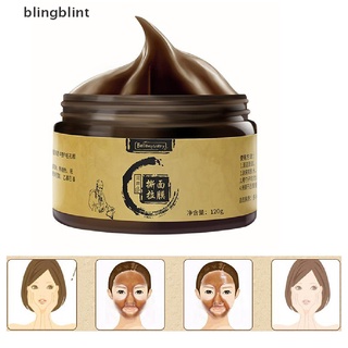 [blingblint] beauty peel-off cara-pack de transición herbal ginseng negro cabeza cara pack 120ml (1)
