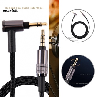 penstok - accesorios para auriculares, alambre de audio, 3,5 mm, cable auxiliar, resistente al desgaste