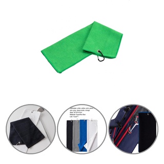 jewelrystore Thicker Material Golf Club Towel Golf Club Towel with Buckle Anti-shedding for Golf Training