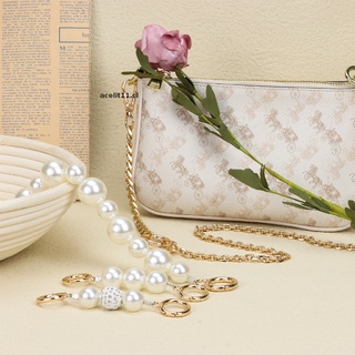 ACEL Imitation Pearl Handbag Purse Chains CL