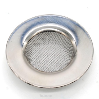 Filtro de agujero de drenaje de acero inoxidable fregadero de Metal colador de bañera Catcher de pelo tapón para baño cocina (1)