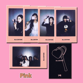 5 Unids/set Kpop BLACKPINK Hammer Card Ver . 1 Celebration Jisoo Rose Lisa Jennie Photo Collection LOMO Tarjeta Para Fans (5)