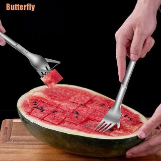 Mariposa(!)~ Rebanador de sandía corte melón herramienta cortadora de frutas melón corte fruta cuchara