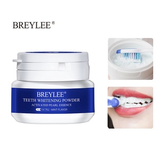Breylee dientes blanqueamiento en polvo pasta de dientes herramientas dentales iluminar y blanquear los dientes higiene Oral (1)