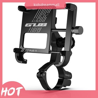 (Kim) GUB Plus 11 soporte de teléfono de bicicleta de aluminio para motocicleta, soporte ajustable