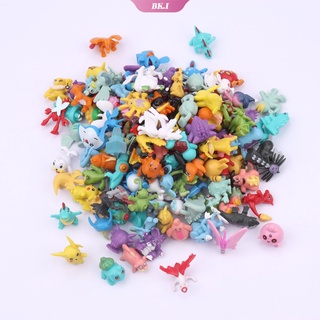 Figuras de acción de Pokémon para niños Pikachu Colección de juguetes de anime Modelo Bolsa de regalo 24-144 piezas 【KU2】