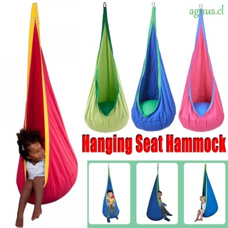 AGNUS Garden Child Hammock Indoor Pod Swing Chair Hammock Swings Inflatable Portable For Kids Outdoor Nook Tent Multi-color Hanging Seat/Multicolor