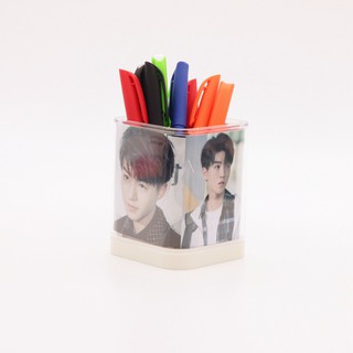 wang junkai around tfboys escritorio lindo estudiantes con regalos creativos pequeño fresco lápiz titular