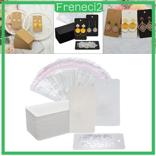 [FRENECI2] Paquete de 300 piezas de aretes/tarjetas de autosellado/collar/joyería (5)