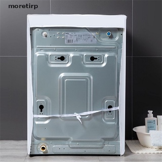 moretirp - funda duradera para lavadora, impermeable, a prueba de polvo, para lavadora de carga frontal, secadora cl