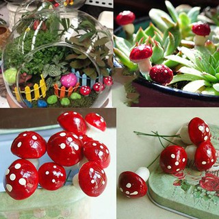LP_20 piezas miniatura de setas/adorno para jardín/decoración DIY/Mini decoración (4)