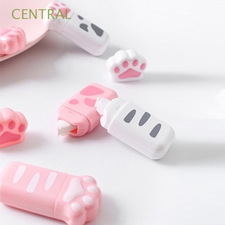 CENTRAL Lovely Cat Claw Correction Tape Practical Stationery White Out Corrector Portable Gift Cute School Office Supply Student Prize Kawaii Correction Supplies