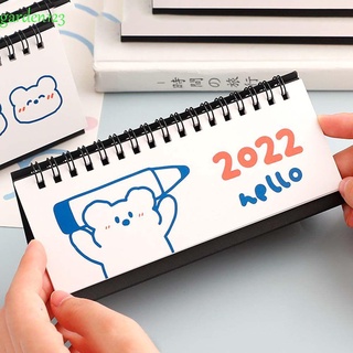 Calendario sencillo De escritorio con calendario 2022 Para escuela/oficina/papelería/recordatorio 2022