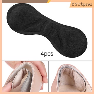 2 pares de almohadillas de esponja para talón, almohadillas para zapatos, protector de cuidado de pies