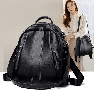 2021 New Bag Korean Backpack Women'S Fashion Backpack Women'S Fashion Backpack With Large Capacity Simple Schoolbag Fashion Leisure Bag