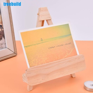 [Treebuild] Artista de madera Mini caballete pintura artesanía Diy dibujo pequeña mesa caballete decoración