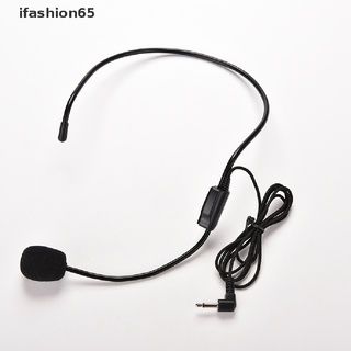 Ifashion65 Vocal Wired Headset Microphone microfono For Voice Amplifier Speaker Mike CL