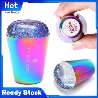 <CALLBABY> BORN PRETTY Transparent Holo Handle Silicone Nail Stamper Manicure Stamping Tool