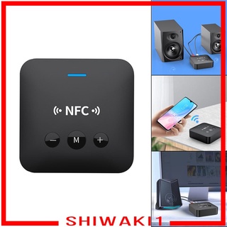 [SHIWAKI1] 3 en 1 NFC transmisor Bluetooth receptor TF tarjeta modo para PC Dual Link