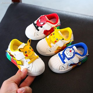 ✉2021 nuevos zapatos de primavera y otoño para niños de 0 a 5 años 3 bebés lindos dibujos animados con suela m (1)