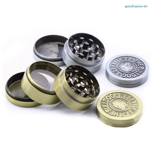 GL Vintage Alloy 3Layers/4Layers Herb Grinder Weed Tobacco Crusher Hand Muller (3)