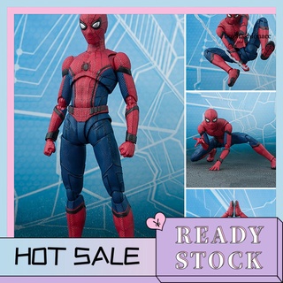 BBE—15cm Spiderman Super héroe muñeca movible figura de acción juguetes niños colección regalo