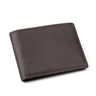 Wallet Men Genuine Leather Slim Wallet Vintage Men's Wallets Credit Card Holder Purse for men R-8179Q