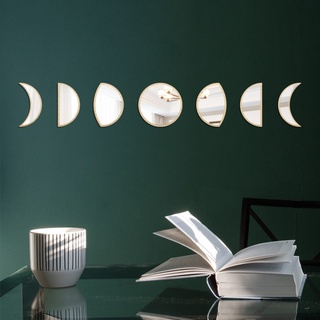Espejo De pared De Acrílico Decorativo con espejo De Eclipse Befo y Acrílico Para decoración De habitación/habitación/luna (9)