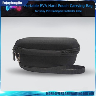 (Enjoyfenglin) Portátil EVA bolsa de transporte para Sony PS4 Gamepad controlador caso