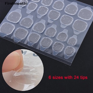 [firstmeetbi] 10 hojas diy manicura doble cara adhesiva cinta adhesiva pegamento pegatinas arte de uñas caliente (5)