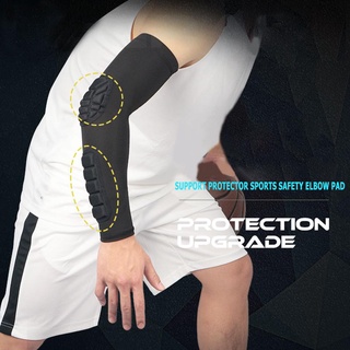 electronicworld - protector de codo profesional a prueba de golpes, elástico, baloncesto, deportes, manga de brazo