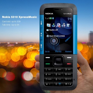 Nokia Retread para Nokia 5310 Xpressmusic desbloqueado pulgadas teléfono móvil teléfono móvil 2G (4)