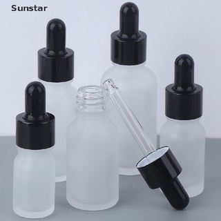 [Sunstar] 5/10/15/20/30 ml botellas de gotero vacío aceite esencial botella de vidrio gotero ojo