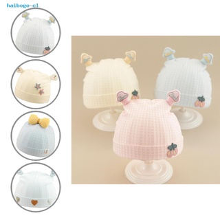 ha fashion gorra de bebé recién nacido gorro de algodón mantener caliente suministros de bebé