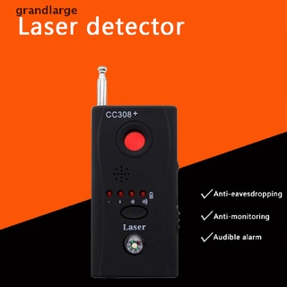 [grandlarge] detector de errores de lente de cámara oculta antiespía gsm gps buscador de señales rf tracker audio