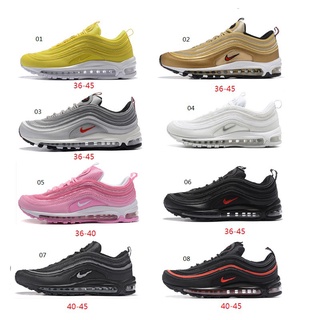 listo stock nike air max nueva colección 97 og más nuevo color explosión pareja zapatos