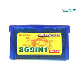 countif 369 in 1 US Version Game Cartridge Gaming Card for GameBoy Advance