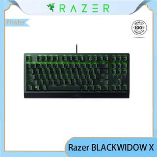 Razer BLACKWIDOW X TENKEYLESS Gaming teclado mecánico 87 teclas verde interruptor mecánico Gaming teclado 87 teclas