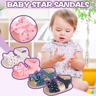 NEW Toddler Kids Baby Boys Girls Star Rubber Sandals Non-Slip First Walking Shoes#A