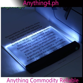 Diy luz creativa placa plana LED libro luz portátil lectura noche lámpara hogar dormitorio