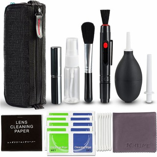 19 unids/set profesional de herramientas de limpieza de cámara Kit de limpieza de cámara/Spray botella lente pluma cepillo soplador (2)