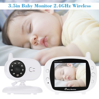 3.5 pulgadas inalámbrico video bebé monitor de alta resolución bebé niñera cámara de seguridad visión nocturna monitoreo de temperatura (1)