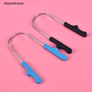 dopinkmay - limpiador de lengua de acero inoxidable, raspador dental, cuidado de adultos, mal aliento oral cl