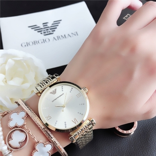 2021 nuevos relojes De pulsera De oro Armani para mujer/hombre clásico reloj De cuarzo casual relojes electrónicos (1)