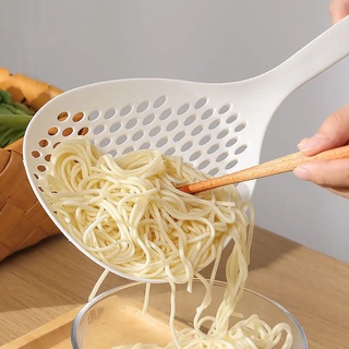 Multifuncional resistente al calor cuchara de filtro/grado alimenticio grande cuchara colador colador de cocina para cocina