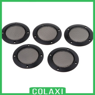 [COLAXI] 5 piezas de altavoz de Audio para coche, malla, Sub Woofer, Subwoofer, cubierta de parrilla, Protector de 2 pulgadas (5)