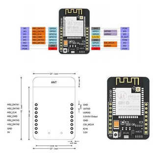 Tarjeta De desarrollo De esp32-Cam-Mb Bluetooth Ov2640 con interfaz Ule Micro interfaz Usb Ch340G Para puerto Serial 3 piezas (5)