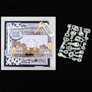 BO varias llaves en relieve troqueles de corte para el hogar DIY manualidades tarjeta Scrapbook decoración (1)
