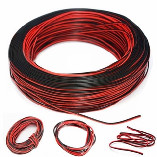 {FCC} Cable de alambre eléctrico de 2 pines de 10 m para motocicleta, conector rojo/negro para luz Led {newwavebar.cl}