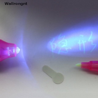 wnt> rotulador de luz uv de tinta invisible con luz negra led ultra violeta, pozo